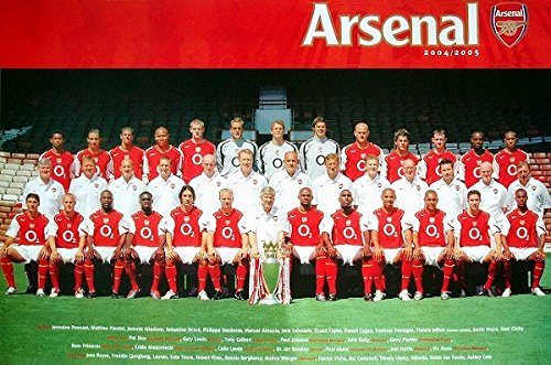 アーセナル スター選手 A3ポスター　8枚セット Amazon | アーセナル04/05 集合写真 ポスター | ノーブランド品 | ポスター